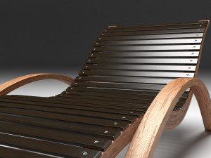 deckchair 3D Модель