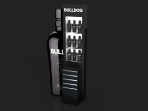 bulldog london dry gin 3D Model
