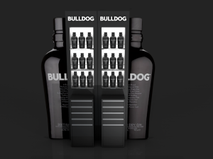 bulldog london dry gin 3D मॉडल