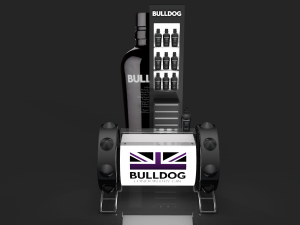 bulldog london dry gin 3D मॉडल