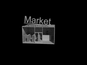 market 3D मॉडल