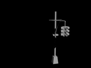 traffic light 3D मॉडल
