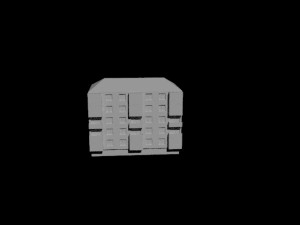 apartment house 3D मॉडल