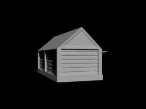 old house 3D Model