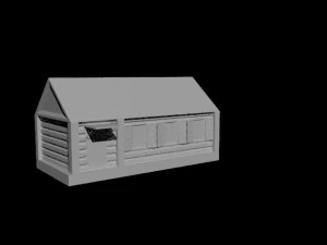 old house 3D Model