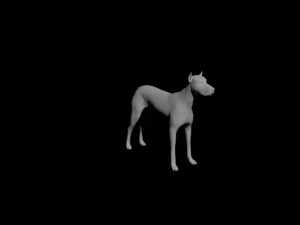 dog 3D-Modell