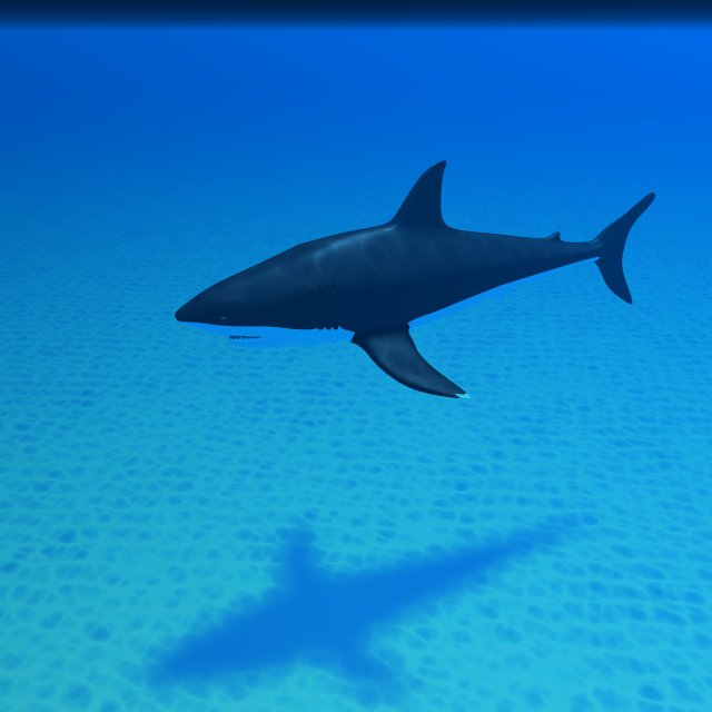 shark 3D मॉडल .c4d .max .obj .3ds .fbx .stl .blend 