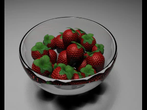 フルーツボウル 3Dモデル