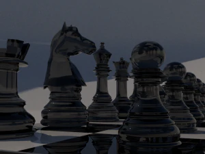 チェス 3Dモデル