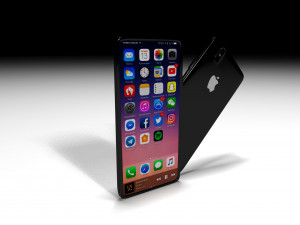 i phone 8 3D मॉडल