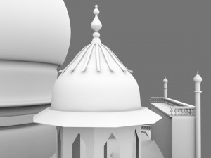 taj mahal 3D 模型