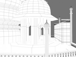 taj mahal 3D 模型