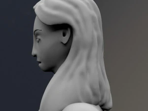 garota Modelo 3D