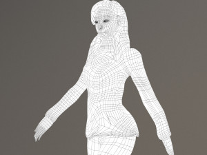 girl Modelo 3D