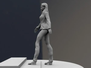 garota Modelo 3D