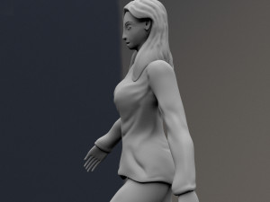 girl Modelo 3D