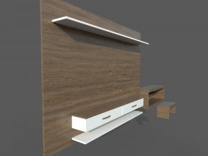 tv stand Modello 3D