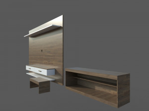 tv stand Modello 3D