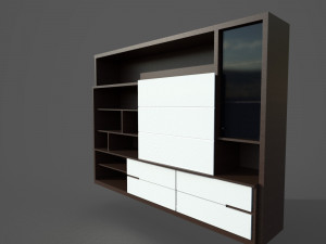 bookcase 3D मॉडल