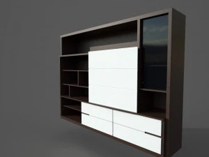bookcase 3D Model