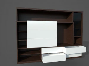 bookcase 3D Model