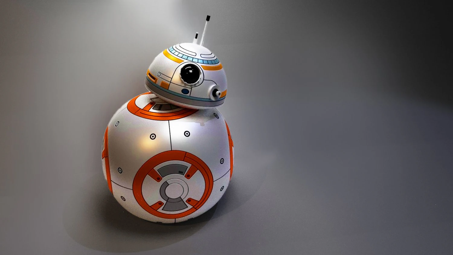 bb8 3D Model .c4d .max .obj .3ds .fbx .stl .blend