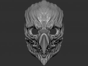 plague raven 3D Print Model