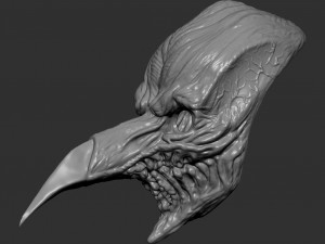 plague raven 3D-printmodel