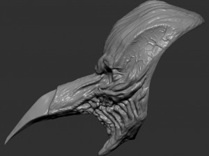 plague raven 3D-printmodel