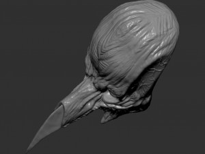 plague raven 3D-printmodel