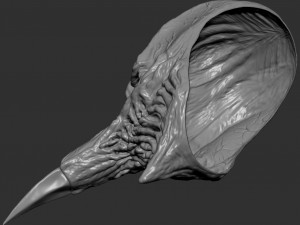 plague raven 3D-printmodel