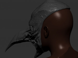 plague raven 3D-printmodel