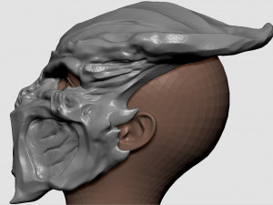 ceremonial hunter mask 3D Print Model