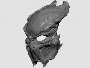 ceremonial hunter mask 3D Print Model