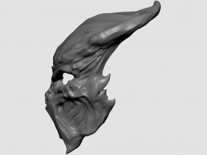 ceremonial hunter mask 3D Print Model