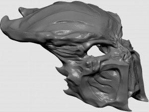ceremonial hunter mask 3D Print Model