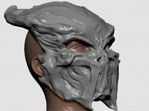 ceremonial hunter mask 3D Print Model