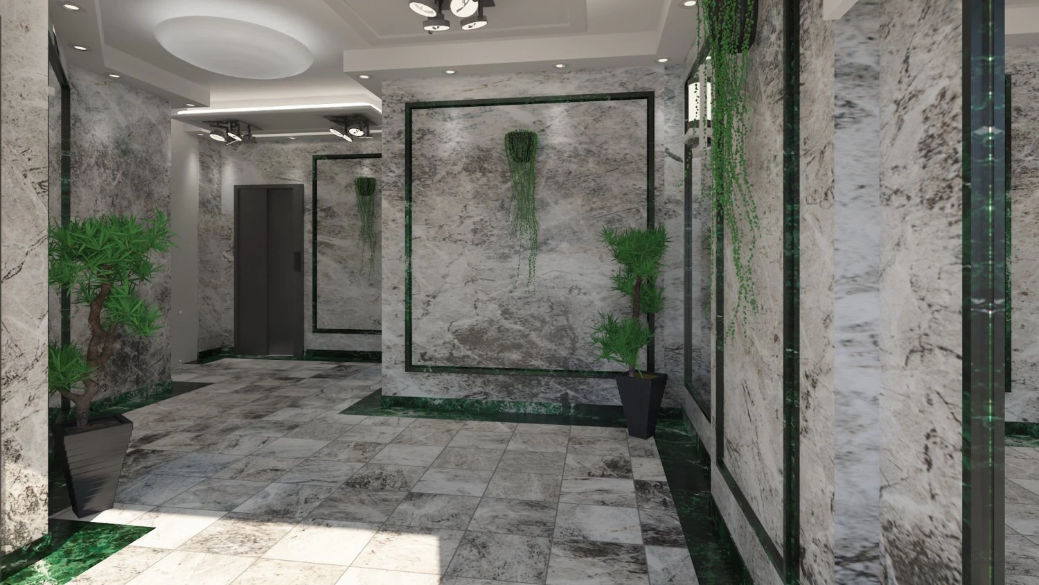 entrance 3D Model .c4d .max .obj .3ds .fbx .stl .blend 