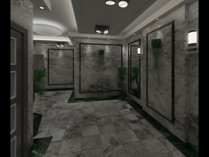 entrance Modelo 3D
