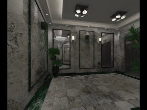 entrance 3D Model