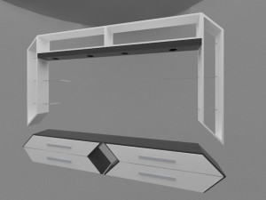 tv unite 3D Модель