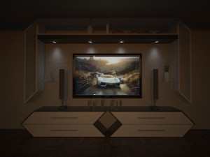 tv unite 3D Модель