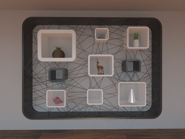 shelves Modelo 3D .c4d .max .obj .3ds .fbx .stl .blend 
