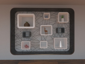 shelves 3D मॉडल