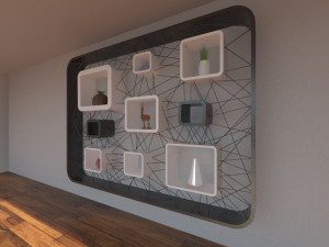 shelves Modelo 3D