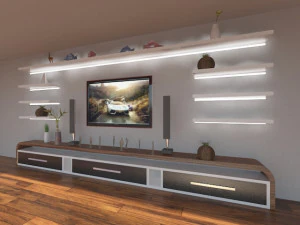 tv unite 3D Model
