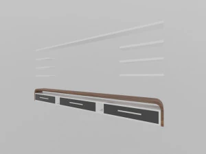 tv unite 3D Model