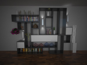 shelves 3D मॉडल