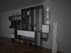 shelves Modello 3D