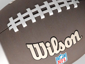 american football ball 3D Model